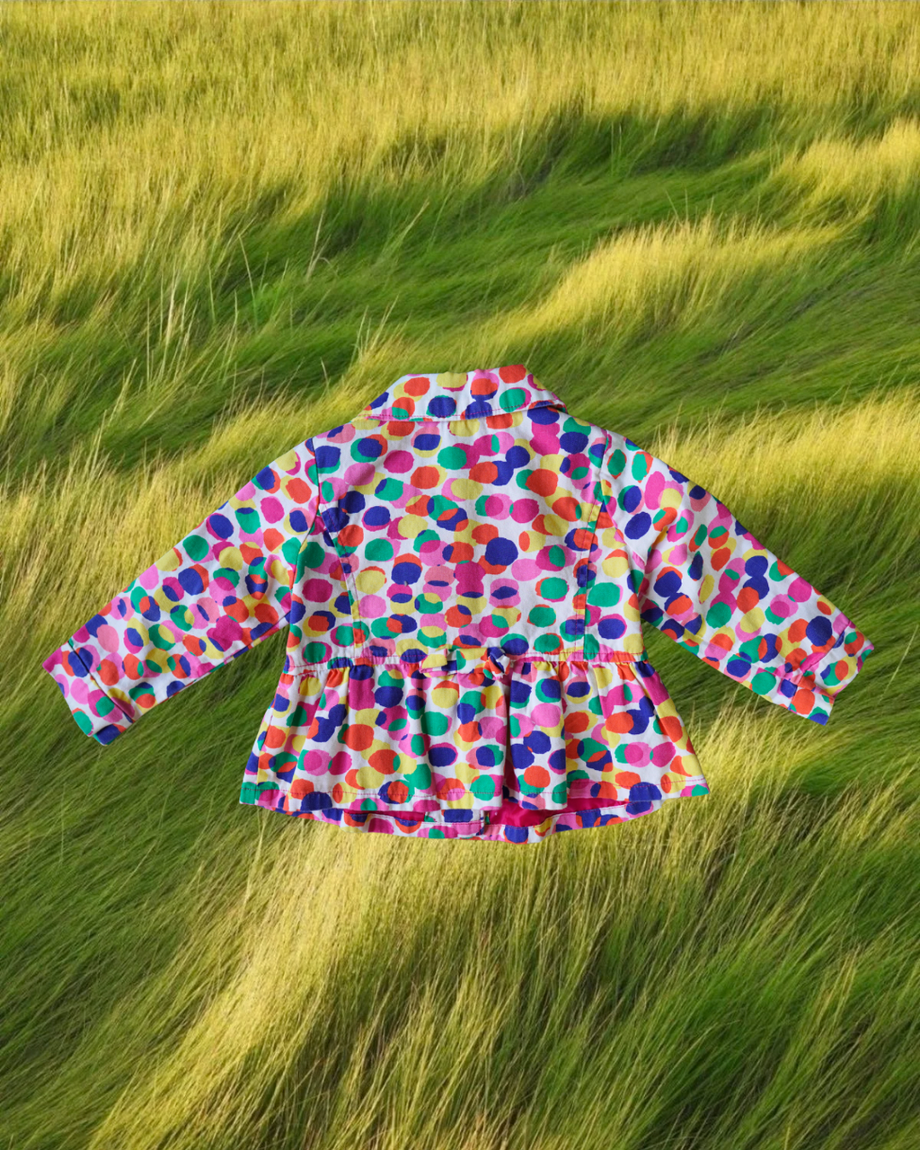 polka dot jacket
