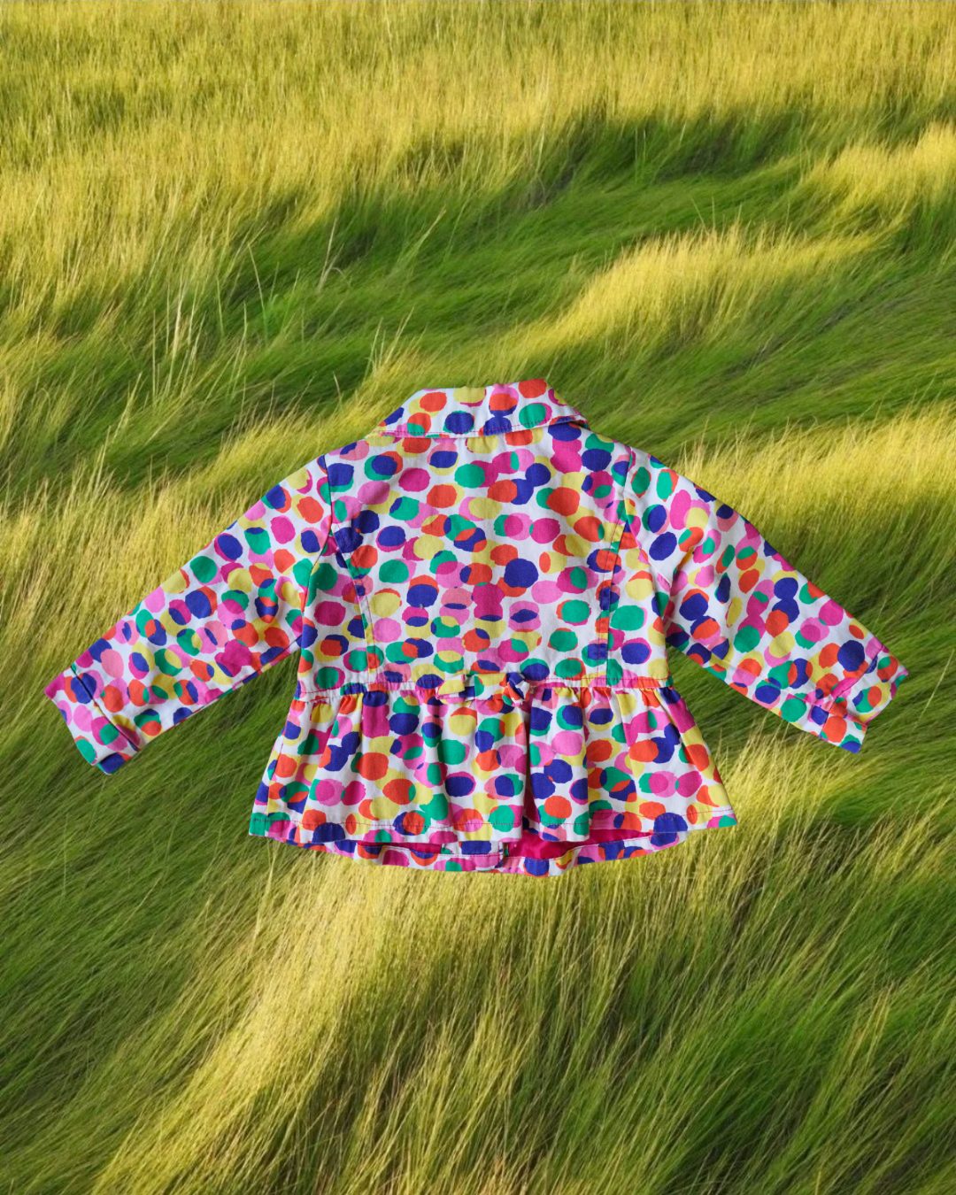 polka dot jacket