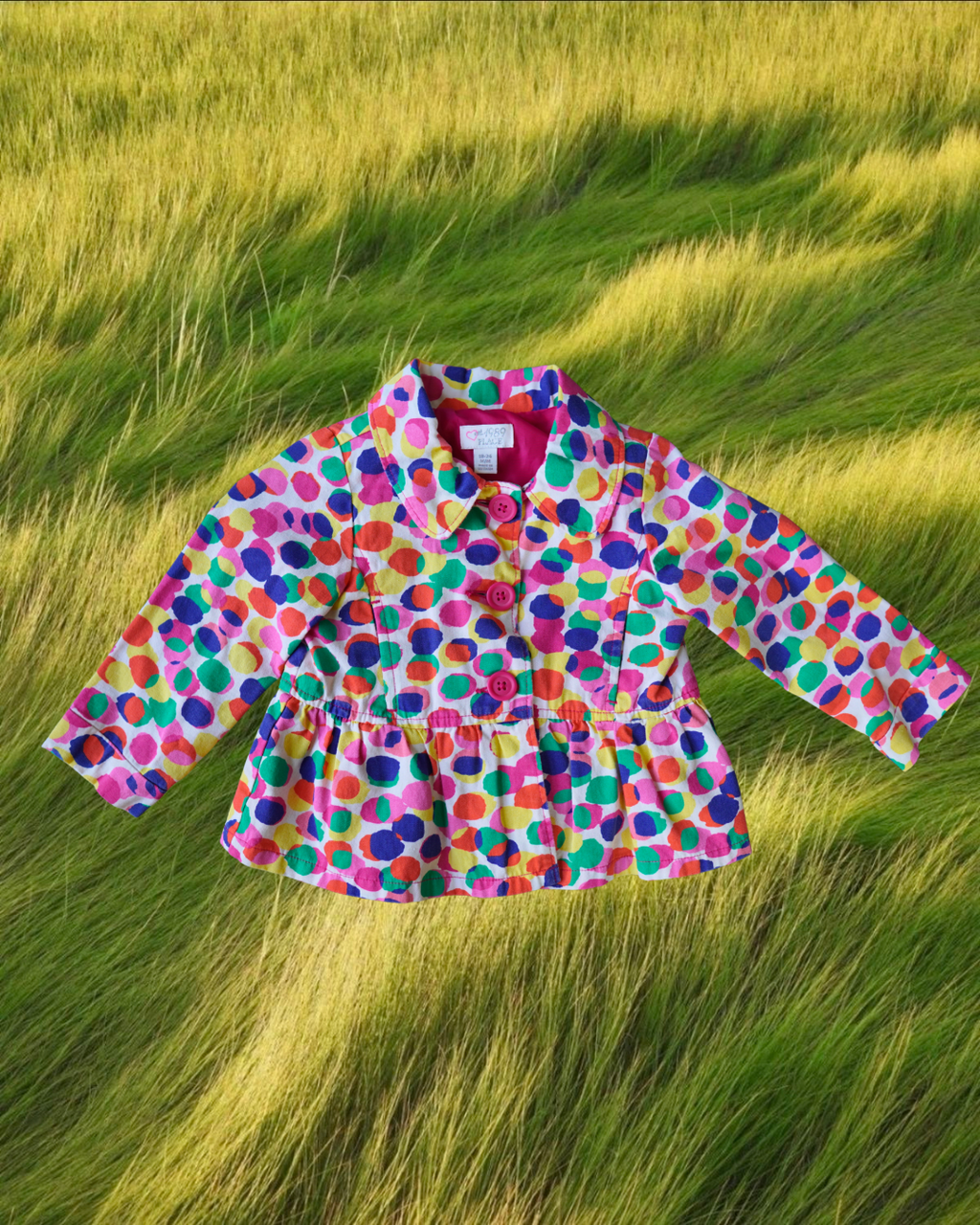 polka dot jacket