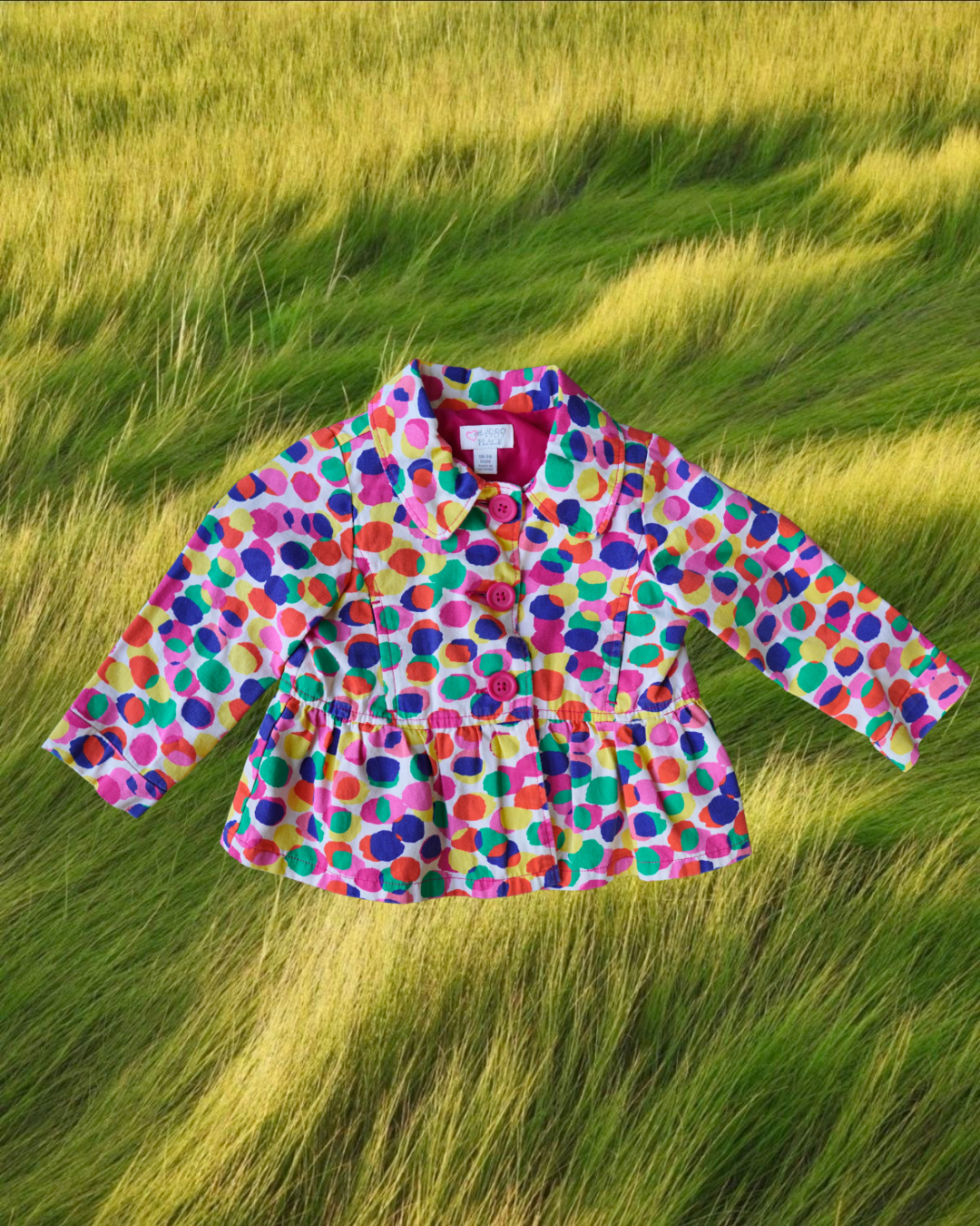 polka dot jacket