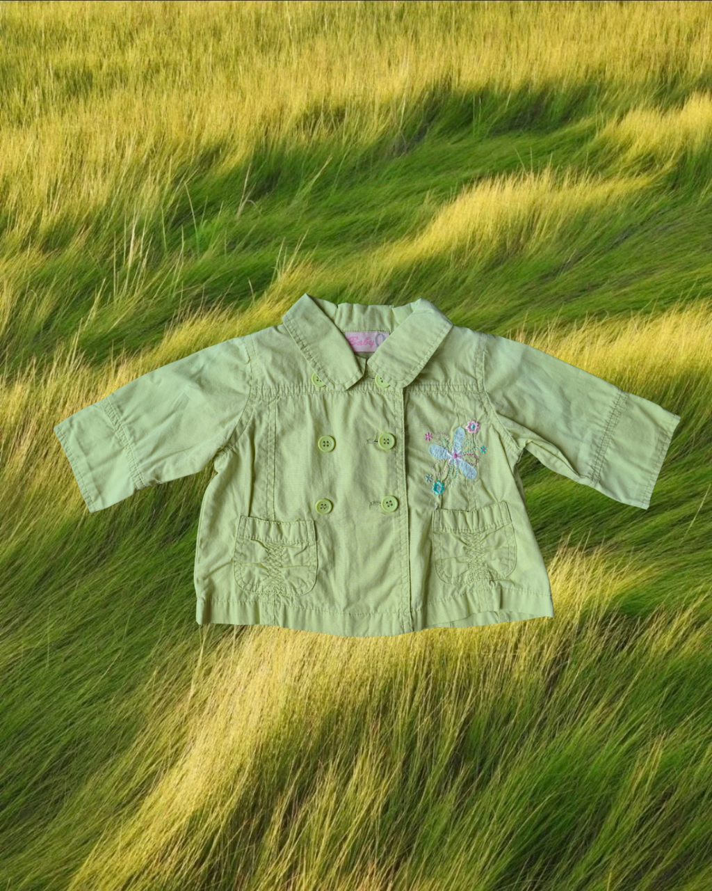 green jacket
