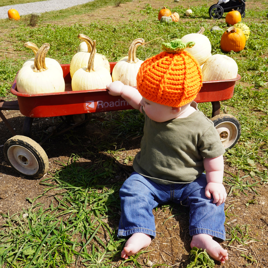 the pumpkin pickin' hat