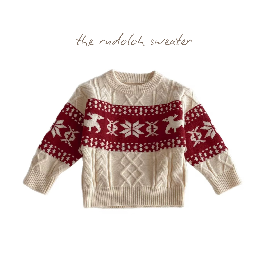 the rudolph sweater